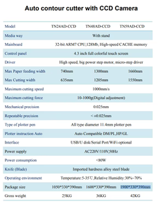 Plotter de corte de varios materiales, vinilo de 635MM con máquina óptica de corte, <span class=keywords><strong>película</strong></span> Cutreflective de transferencia de calor de PU PET PVC - Product Image 4