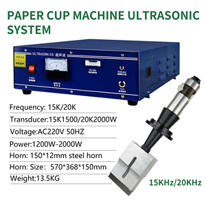 Customized 20kHz <strong>Ultrasonic</strong> <strong>Welding</strong> System Multi-Size Steel Horn For Sealing Paper Cups &amp; Plastic For Cup Making &amp; Welders - Product Image 4