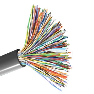 Câble blindé téléphonique 100 paires de câbles de télécommunication extérieurs remplis de gelée souterraine - Product Image 1