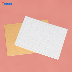 Small A5 Size Frame Edge Pearl White Blank Paper <strong>Puzzle</strong> with <strong>Sublimation</strong> - Product Image 4