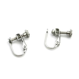 Bán buôn thép không gỉ 18K vàng mạ vít Bông tai clip số lượng lớn giá DIY trang sức phụ kiện - Product Image 3