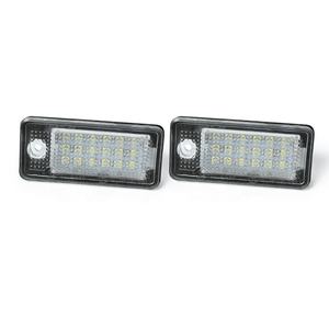 Led éclairage de <span class=keywords><strong>plaque</strong></span> d'immatriculation pour <span class=keywords><strong>AUDI</strong></span> A3/S3 8P 2003-2012 A3 Cabrilolet 2008-2013 <span class=keywords><strong>A4</strong></span>/S4/RS4 B6 8E/8H 2001-2005 <span class=keywords><strong>A4</strong></span>/S4 <span class=keywords><strong>B7</strong></span> 8E - Product Image 1