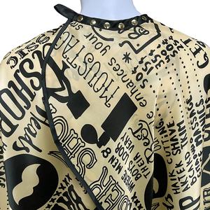 Mantella da Barbiere Vinnie Modello 029 Impermeabile 100% Poliestere Antistatica Comoda con Chiusura a Bottone in Metallo Personalizzabile - Product Image 3