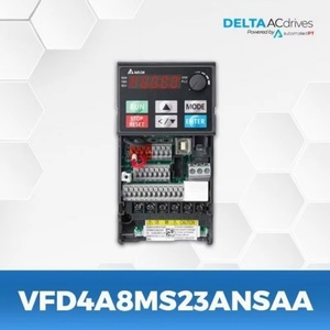 100 Nouveaux variateurs de fréquence VFD série MS300 VFD4A8MS23ANSAA 1HP 4,8 kW 230V 4,8A en stock entrepôt - Product Image 2