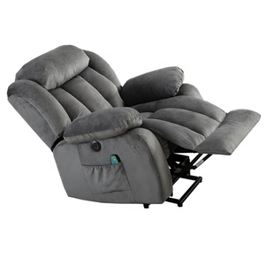 Einzimotoriger Steh-Hilfsstuhl Stehlehne Rückenlehne Mikrofasertuch Lift-Reihenlehne mit <span class=keywords><strong>Massage</strong></span> und Heizung - Product Image 4