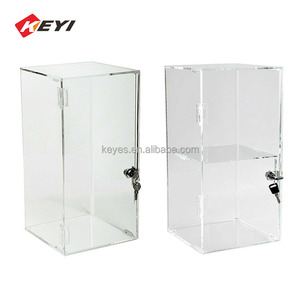 Tùy chỉnh xoay có thể khóa <span class=keywords><strong>Acrylic</strong></span> hiển thị đứng cho dao và điện thoại di động hiện đại thân thiện với môi phụ kiện hiển thị hộp - Product Image 4