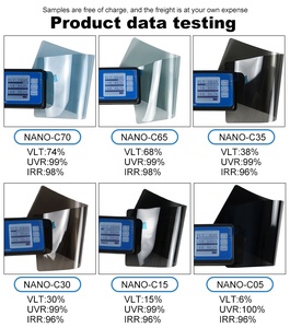 <span class=keywords><strong>Película</strong></span> para Ventanas de Auto NANO-C15 2Mil UVR99% Nanocerámica 3M Antiarañazos Autoregenerable Tinte Negro - Product Image 2