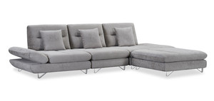 2023 New Style <strong>Sectional</strong> <strong>Sofa</strong> Factory Direct <strong>Gray</strong> Color All Fabric Living Room <strong>Sofa</strong> - Product Image 4