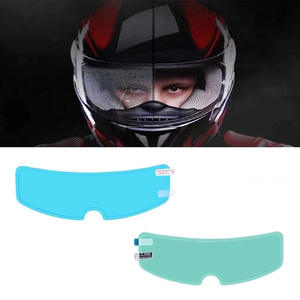 1 set 2 pezzi universale casco moto <span class=keywords><strong>pellicola</strong></span> Anti-appannamento e <span class=keywords><strong>pellicola</strong></span> antipioggia durevole rivestimento Nano adesivo <span class=keywords><strong>pellicola</strong></span> casco accessori - Product Image 3