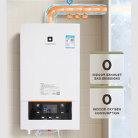 Cycleur rapide à faible bruit Portable apparence délicate chauffe-eau sans réservoir chauffe-geyser d'eau à gaz naturel en acier inoxydable