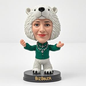 Personalizado 3D Realista Resina Anjo Animal Cabeça Bonecas Manequins de Madeira para Home Decor Carro Ornamentos Lembranças/Presentes Arte Estatueta - Product Image 6