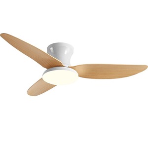 Minimalist Nordic Ceiling Fan Light Led Fixed Blade 220V For Living Room Bedroom - Product Image 3