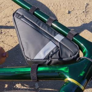 Custom Logo New Design Travel Cycling <strong>Bike</strong> Phone Mini Bicycle Frame <strong>Bag</strong> Waterproof - Product Image 6