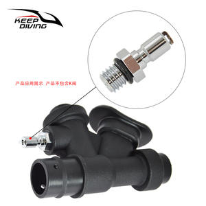 Adaptateur d'échappement pour gilet de plongée KEEP DIVING, valve K, connecteur basse pression, tête de gonflage QD-Nipple AS-054 - Product Image 5