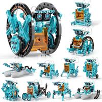 Kit d'expériences scientifiques de robotique solaire STEM 13-en-1, version mise à jour, ensembles éducatifs pour enfants