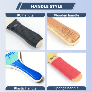 Raquetas de Tenis de Playa con Diseño de Logotipo Personalizado, con 2 Palas y 1 Pelota de Madera para <span class=keywords><strong>Juegos</strong></span> al Aire Libre y Promociones - Product Image 4
