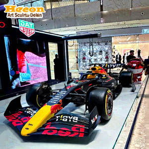 Escultura <span class=keywords><strong>de</strong></span> Coche <span class=keywords><strong>de</strong></span> Carreras F1 a Escala Real 1:1 para Colección en Casa, Decoración <span class=keywords><strong>de</strong></span> Pared, Escultura Pop Art Realista del RB21 - Product Image 1