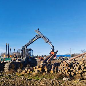 XUVOL MF36 Grappin hydraulique pour <span class=keywords><strong>mini</strong></span>-excavatrice, pour la manipulation du bois, pièce de machinerie de construction forestière rotative - Product Image 3