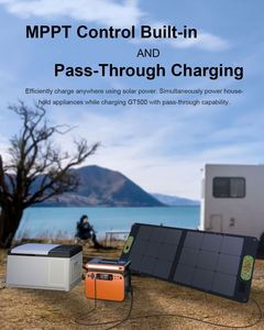 Generador Solar Portátil Piforz de 500 Vatios con Controlador MPPT de Alta Eficiencia - Product Image 6