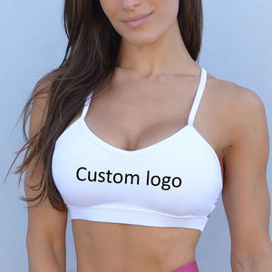 Soutien-gorge de sport respirant avec logo de marque, nouvelle collection - Product Image 2