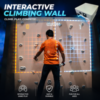 Muro de Escalada Interactivo con Proyección para Niños, Personalizable, para Centros de Actividades y Parques Infantiles Deportivos