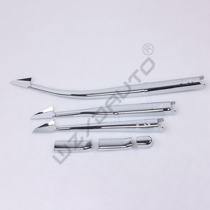 6 Pcs Rear <b>Window</b> <b>Cover</b> ABS Chrome Used for Starex 1997 2004 Accessories - Product Image 4