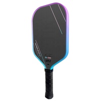 Raquette de pickleball en fibre de carbone abordable, approuvée USAPA, texture rugueuse, noyau de 14 mm, pour les locations et les clubs