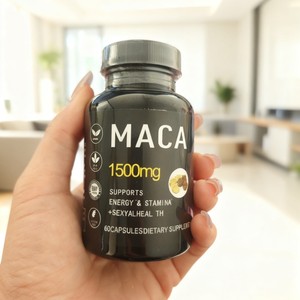 Capsules d'énergie à la racine de Maca noire pour le dropshipping, Complément alimentaire à base de plantes pour booster la vitalité masculine - Product Image 6