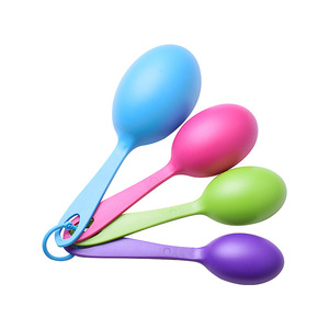 Baking Measuring Spoon Set 4 Piece Colorful Large Size Food Grade Serving Tool - Product Image 3