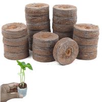 Disques de coco biodégradables de haute qualité pour semis – Compost de coco pour la plantation des graines