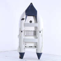 Bateau de pêche gonflable de bonne qualité, eau festonnée au sol, 4.30m, AL430