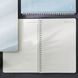 Nouveau cahier d'exercices pour étudiants 2024, couverture en papier, personnalisable, reliure spirale, impression, 40 feuilles A5 - Product Image 4