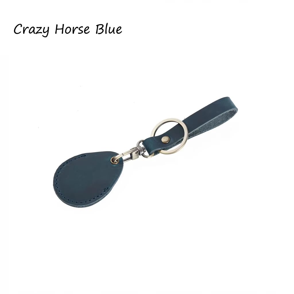 Cuir de cheval bleu-fou
