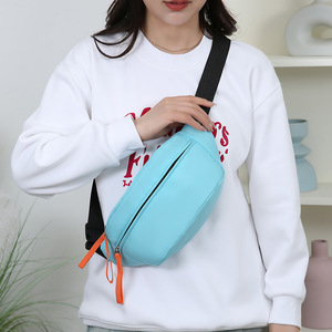 Sac de poitrine tendance pour <span class=keywords><strong>femme</strong></span> 2026, grande capacité, simple et stylé, sac bandoulière croisé, sac <span class=keywords><strong>banane</strong></span> pour téléphone, idéal pour les activités sportives en extérieur et les étudiants - Product Image 5