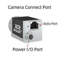 Caméra industrielle Basler AcA1920-150um originale PYTHON 2000 USB3.0 2/3" 150fps 2.3MP Mono Global Shutter Area Scan C-Mount IP30