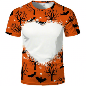 Nouveaux T-shirts décontractés d'été pour hommes, en tissu tricoté respirant imprimé sérigraphié, 100 % coton, coupe ample, manches courtes - Product Image 1
