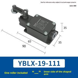 치트 여행 스위치 YBLX-19/001/111/121/131 마이크로 리미트 스위치 DPDT 1A 5V (롤러 포함) - Product Image 3