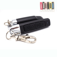 Petit télécommande de garage 315/433 MHz 4 touches à code roulant