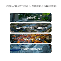 Détecteur de chlore compact Analyseur portatif sans résidu Total Aquaculture Spa Sécurité Antipoussière