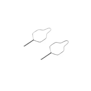 Boucles orthodontiques en acier inoxydable, cravates Kobayashi, fil d'arc dentaire pour supports orthodontiques, en alliage de fil d'arc