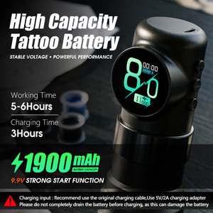 Machine à tatouer sans fil Kiss of Dragon F170 1900mAh à entraînement direct 3,5 mm avec mode pointillage pour artistes débutants - Product Image 4