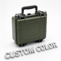 Étui rigide compact étanche en PP avec insert en mousse, boîte de protection antichoc IP67, mini boîte de protection pour appareils électroniques de voyage, OEM