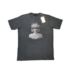 T-shirt graphique en coton premium confortable, manches courtes, col rond, logo personnalisé imprimé, t-shirt décontracté doux, streetwear tendance - Product Image 1