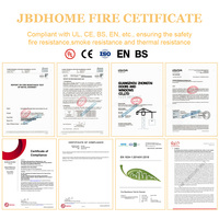 Système de quincaillerie d'entrée de sécurité en acier inoxydable à double porte, résistant au feu, pour hôpitaux, écoles, hôtels et usage extérieur, au design moderne