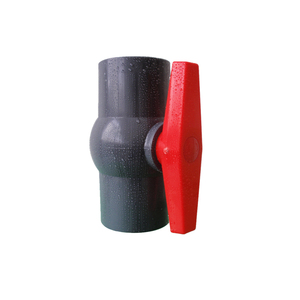 Vanne à boisseau sphérique en PVC pour l'alimentation en eau/vanne de piscine, norme DIN, fabriquée en usine - Product Image 5