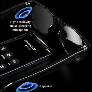 Nuovi Occhiali da Sole Smart Economici e alla Moda con Protezione Anti-Luce Blu, BT5.2, Riproduzione Musicale AI, Chiamate Telefoniche, Controllo Touch, <span class=keywords><strong>AR</strong></span> Wireless - Product Image 3