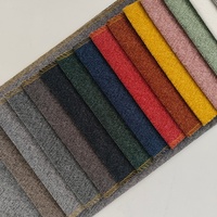 Tissu personnalisé en polyester tissé, chenille épaisse, texturé, résistant aux taches, pour fauteuils, chaises de bureau, chambres et canapés
