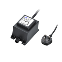 Adaptor AC AC 24V 1,5a 36VA Kualitas Tinggi 12V 3A IP68 Adaptor Daya Luar Ruangan 12V dengan CE ETL Disetujui