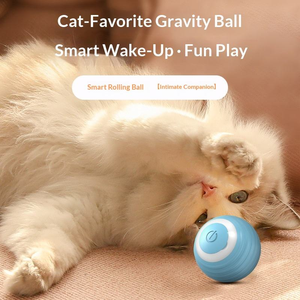 Pelota Interactiva para Gatos, Juguetes Inteligentes para <span class=keywords><strong>Perros</strong></span> y Gatos, Juguete Electrónico Interactivo para Gatos, Pelota Mágica Rodante Automática para Interiores, Accesorios de Juego - Product Image 4