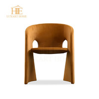 Roche Fort chaise de salle à manger Net Celebrity Single Creative Leisure Cafe-Theme Chair pour table de restaurant pour salon chambre à coucher